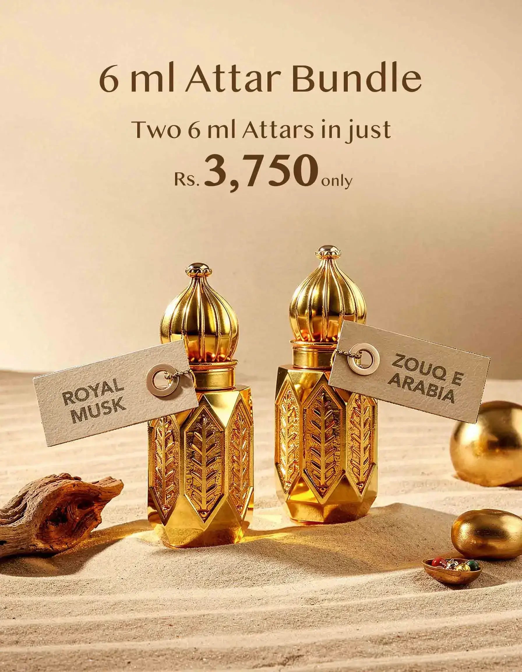 Two 6ml Attar Bundle