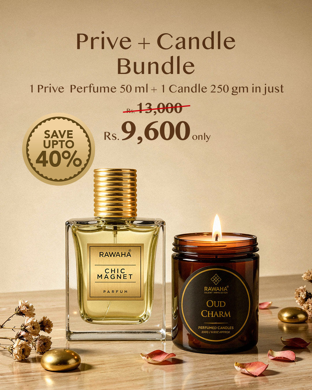 Prive + Candle Bundle