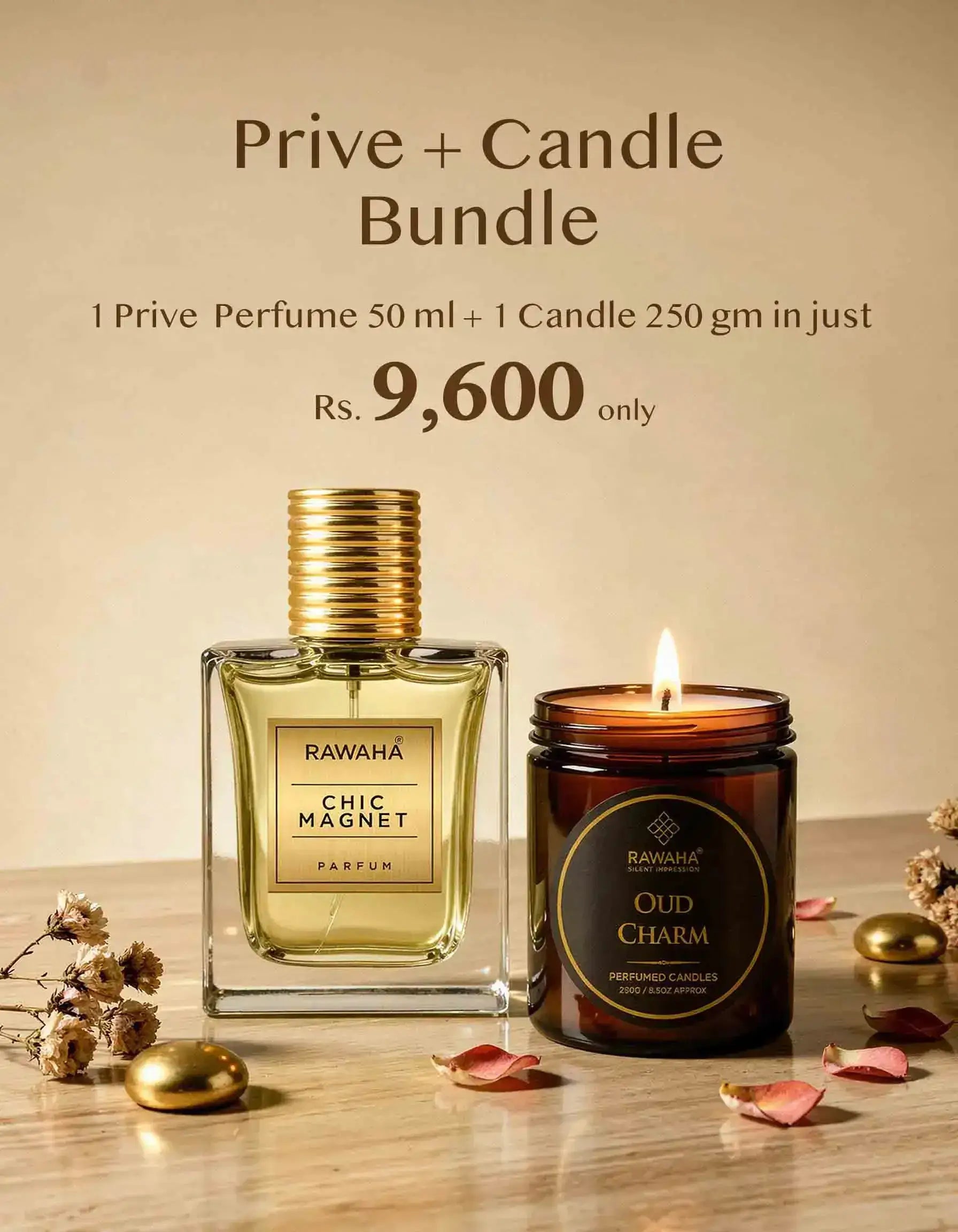 Prive + Candle Bundle