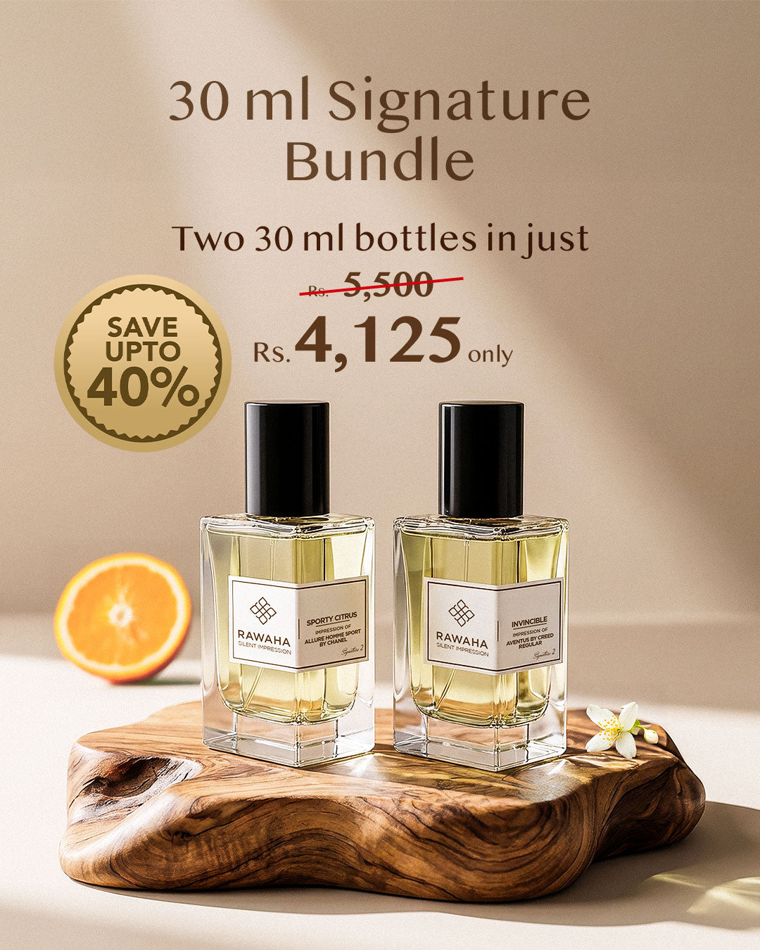 2 Signature Perfumes Bundle 30ml